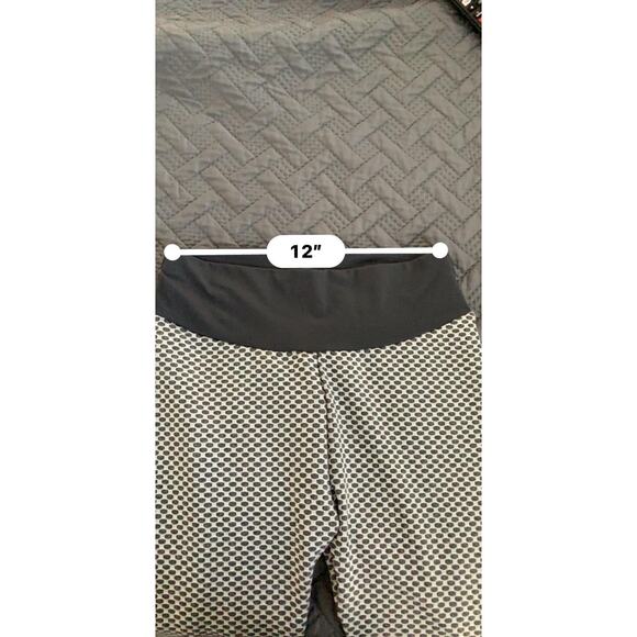 NWOT Tik Tok Booty Scrunched Push-Up Butt Textured Leggings Women's - Picture 9 of 10